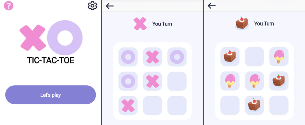 TicTacToe App Preview